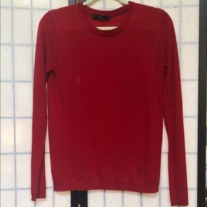 Zara Cashmere wool blend red sweater